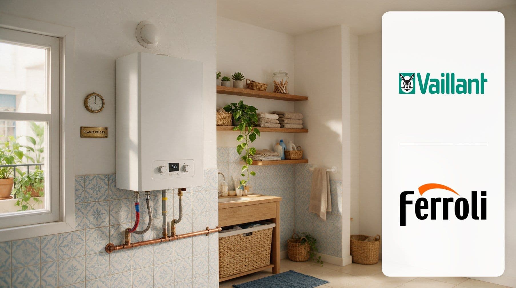 Vaillant ecoTEC pure 286 vs Ferroli Bluehelix Máxima 28 Vaillant ecoTEC pure 286 vs Ferroli Bluehelix Máxima 28